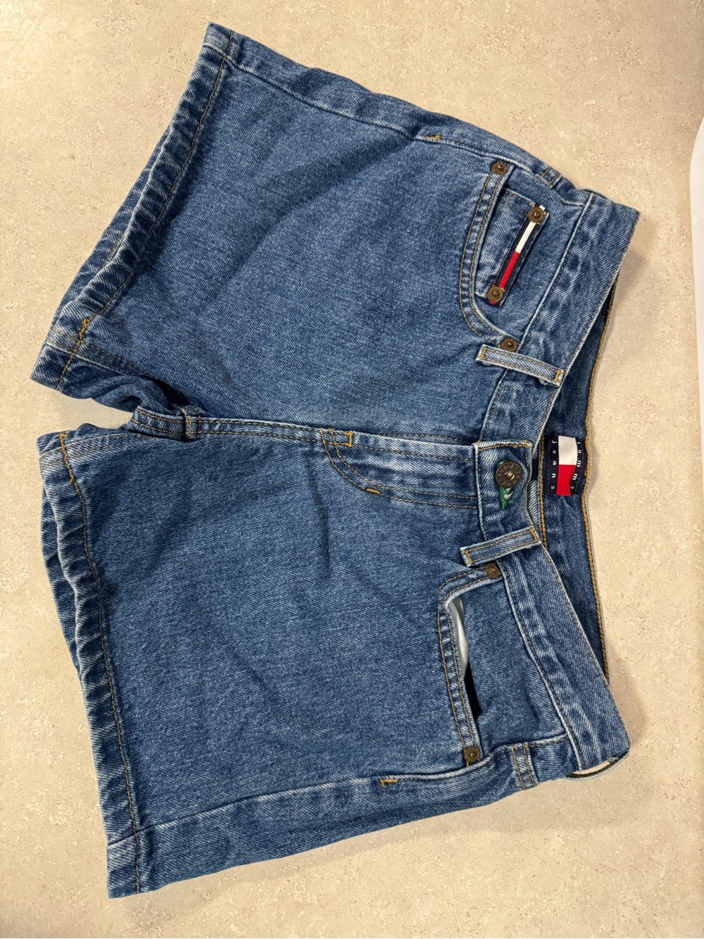 Tommy Hilfiger Blue Denim Jean Shorts
